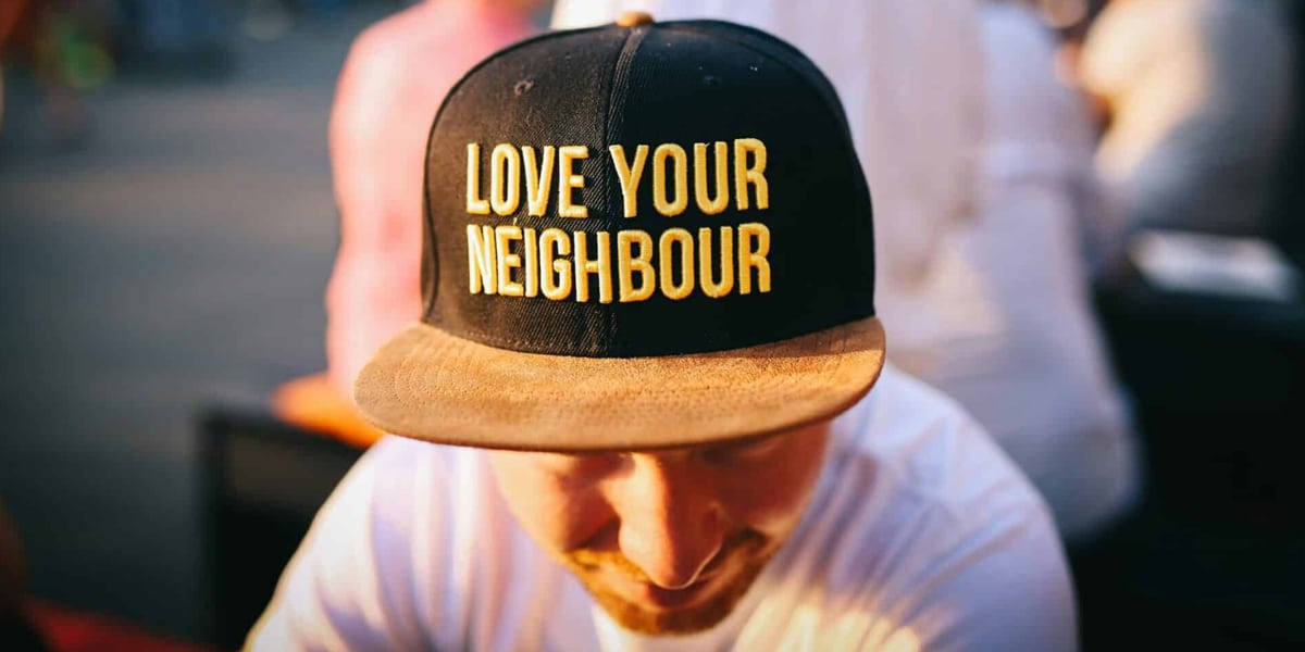 man wearing a baseball cap