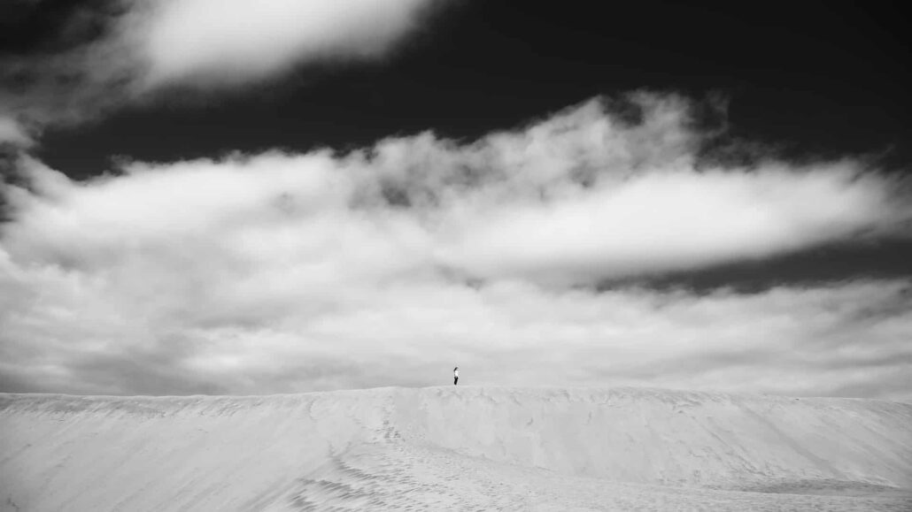 Dunes in the desert