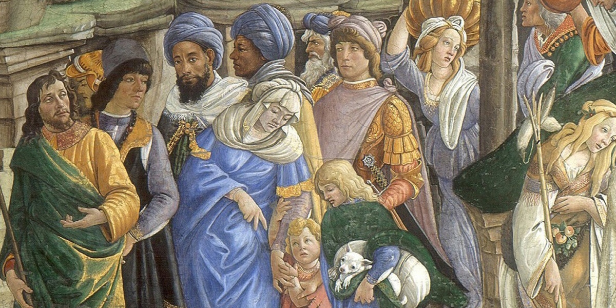 Illustration of people from the Old Testament