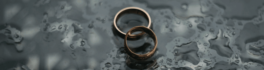 Wedding rings | Photo by Zoriana Stakhniv on Unsplash