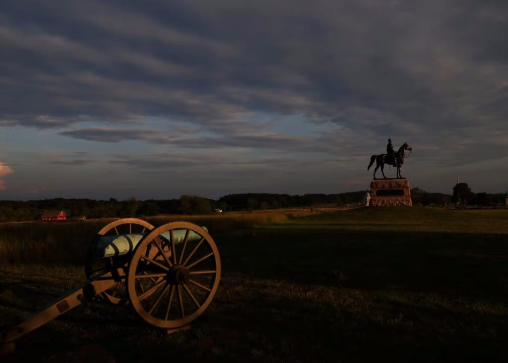 Civil War Sisters | Gettysburg National Military Park in Gettysburg, Pa. (CNS photo/Leah Millis, Reuters)