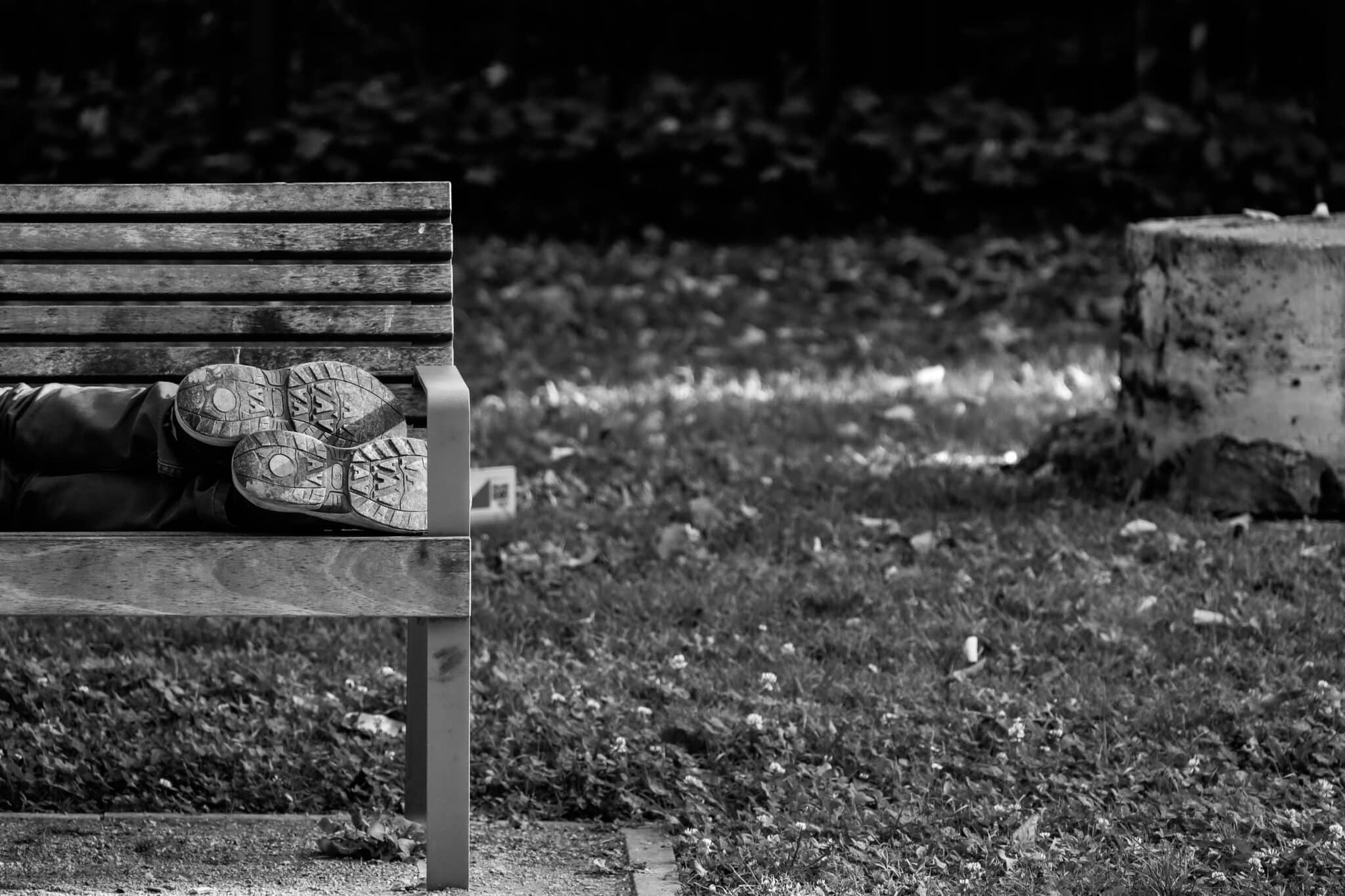 Homeless person | Photo by Adam Papp on Unsplash