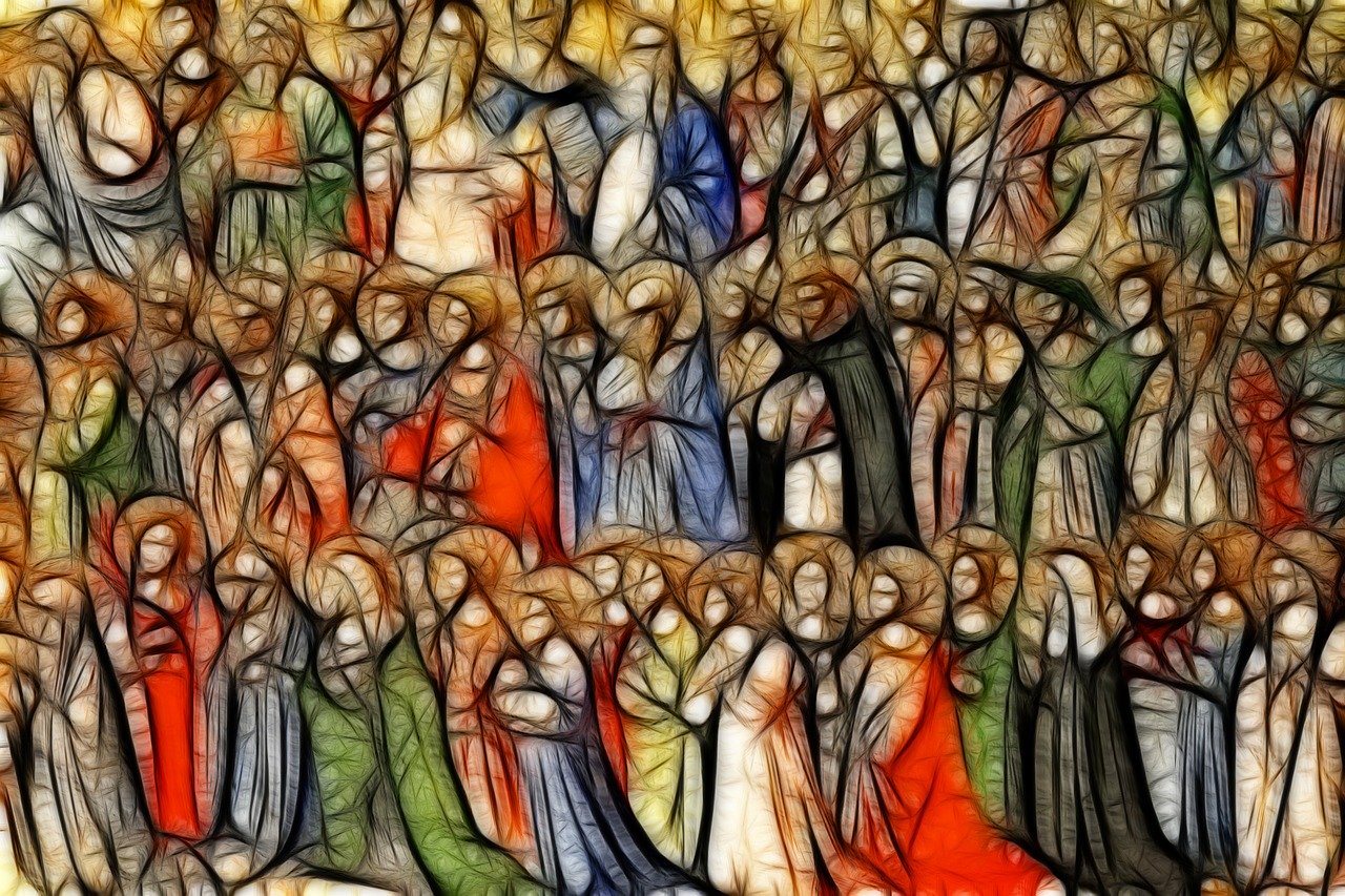 Illustration of saints
