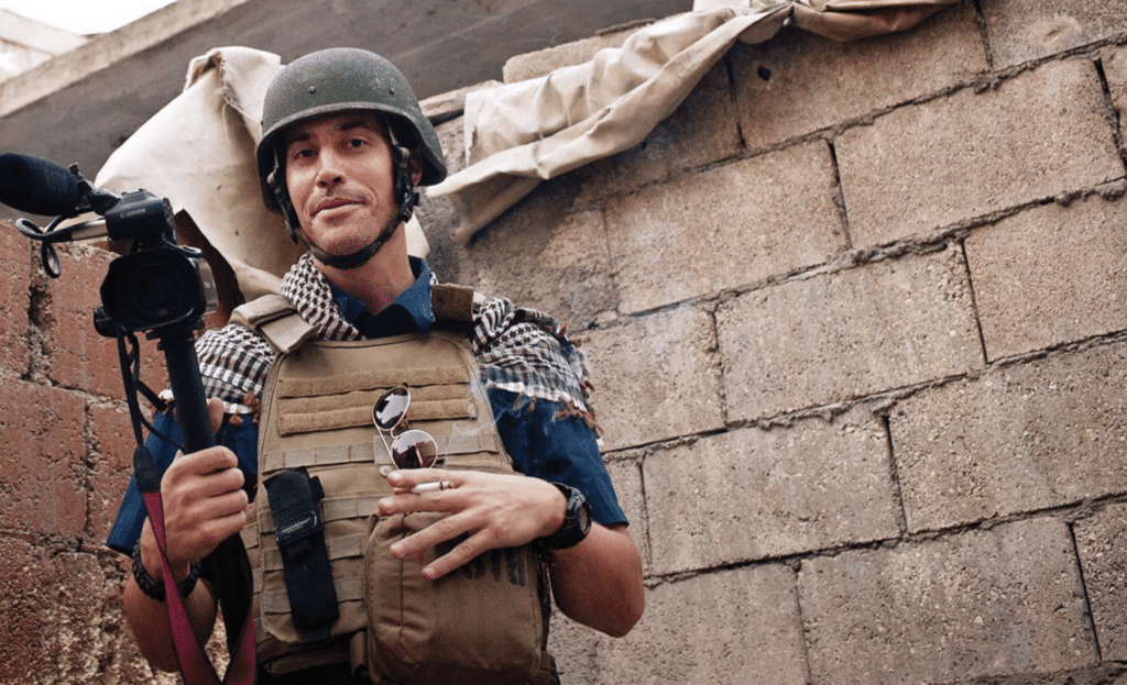 This photo of James Foley in Aleppo, Syria, was taken in November 2012—the same month he and another journalist were captured by ISIS.
