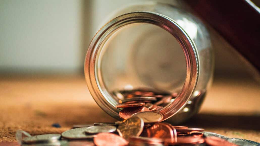 jar of pennies