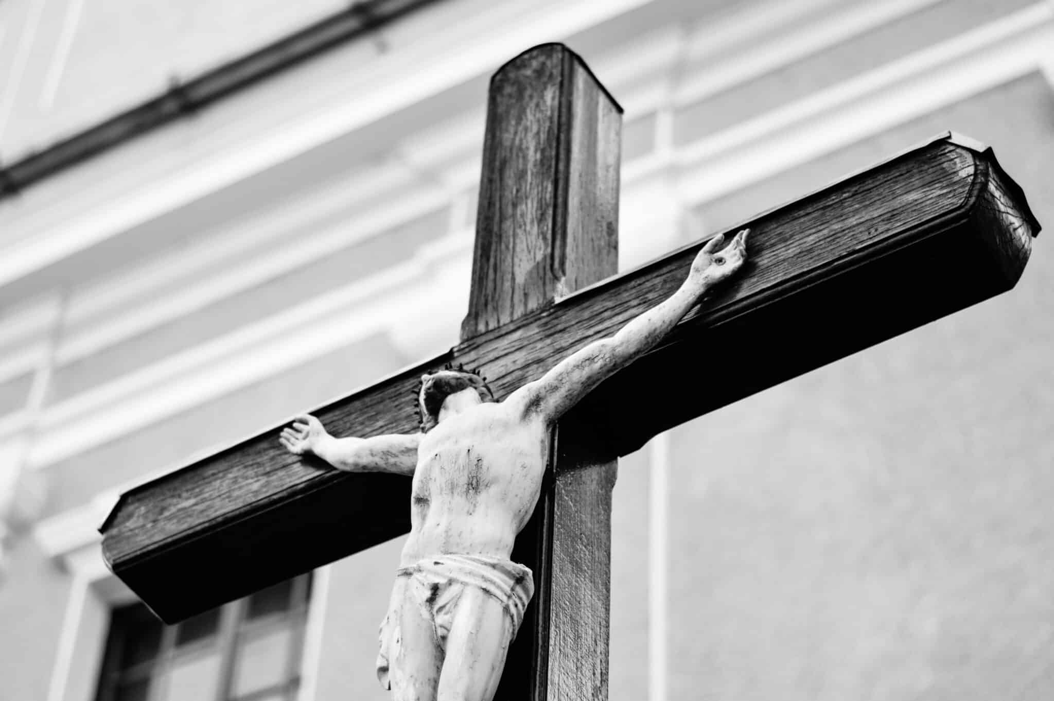 jesus on the cross | Photo by Adrian Dascal on Unsplash