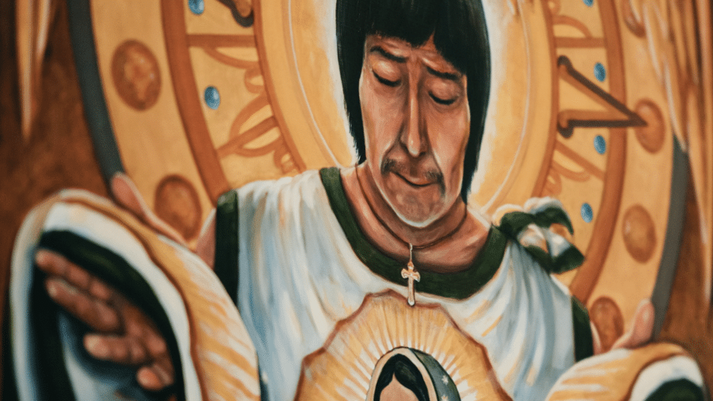 Mural of Saint Juan Diego