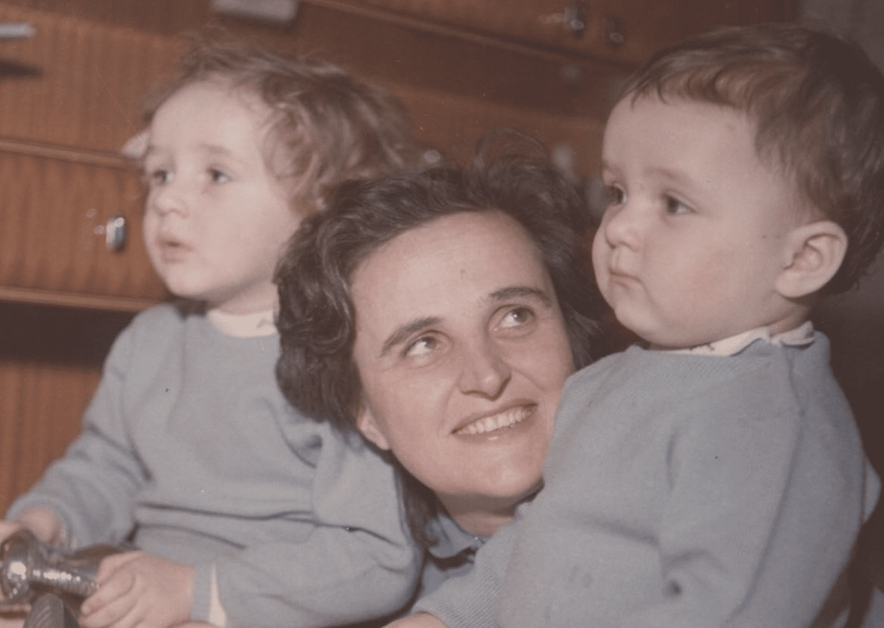 St. Gianna Beretta Molla is seen with her children in this 1959 photo. The Italian doctor and mother, who sacrificed her own life for the life of her child, was canonized by Pope John Paul II in 2004. (CNS photo/courtesy Diocese of Springfield)