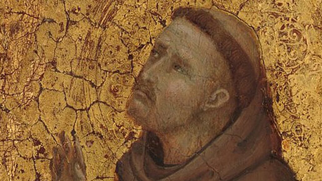 Fresco of Saint Francis of Assisi