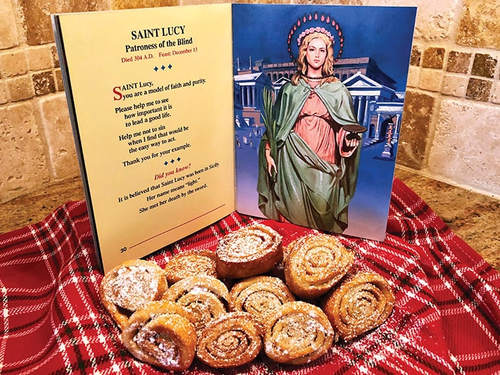 St. Lucy cookies