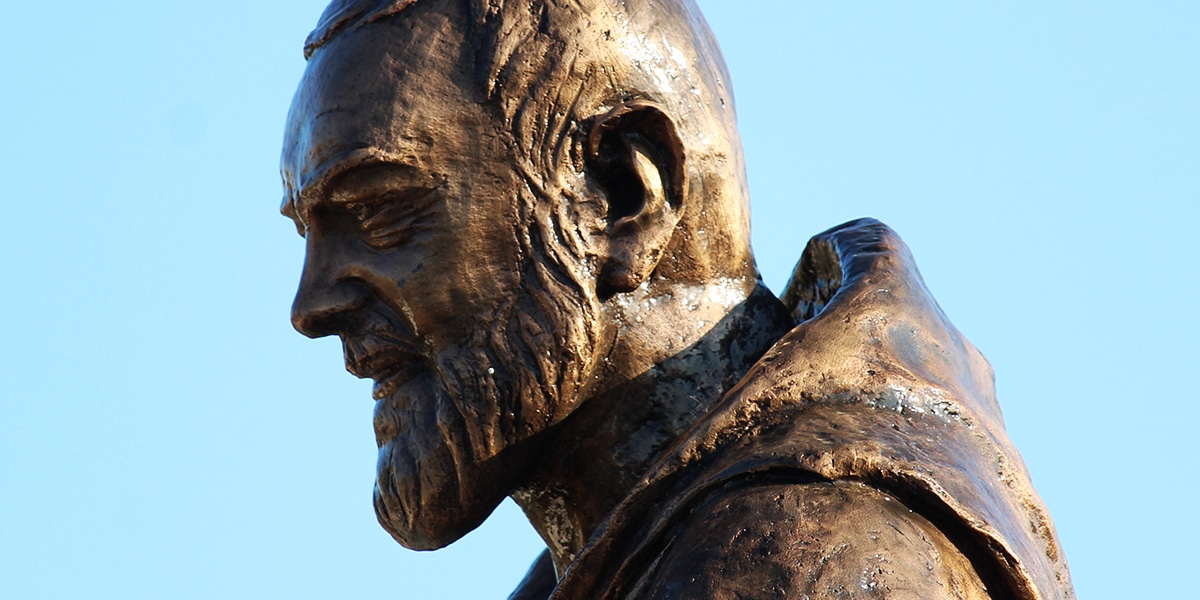 statue of St. Padre Pio