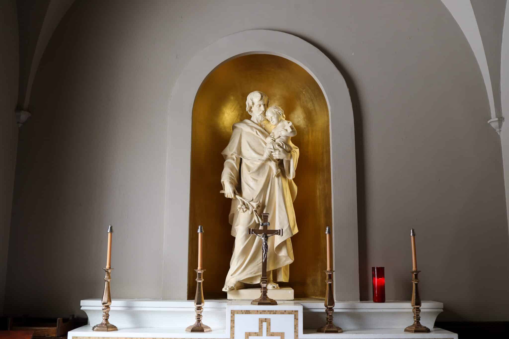 Statue of St. Joseph | Photo by Saint John's Seminary on Unsplash