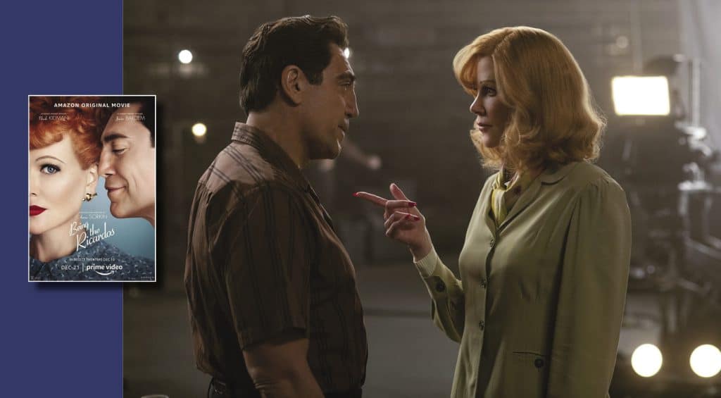 Nicole Kidman and Javier Bardem in Being the Ricardos