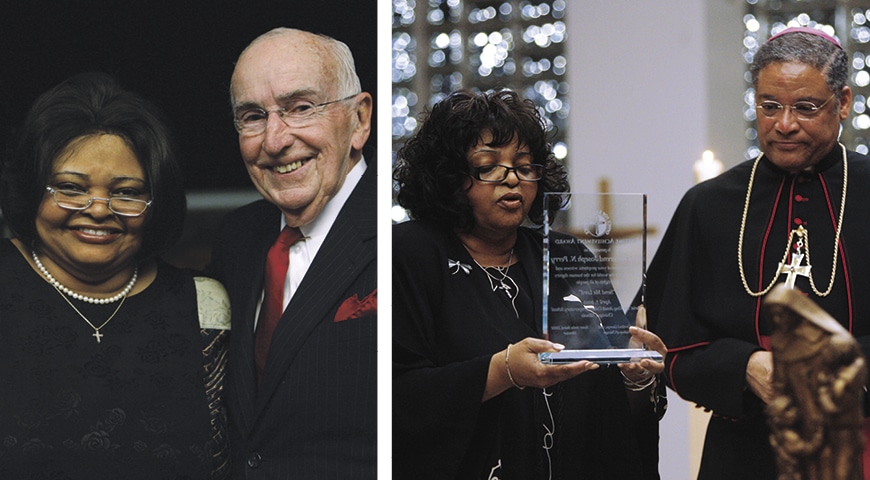 Sister Anita Baird and her influential friends