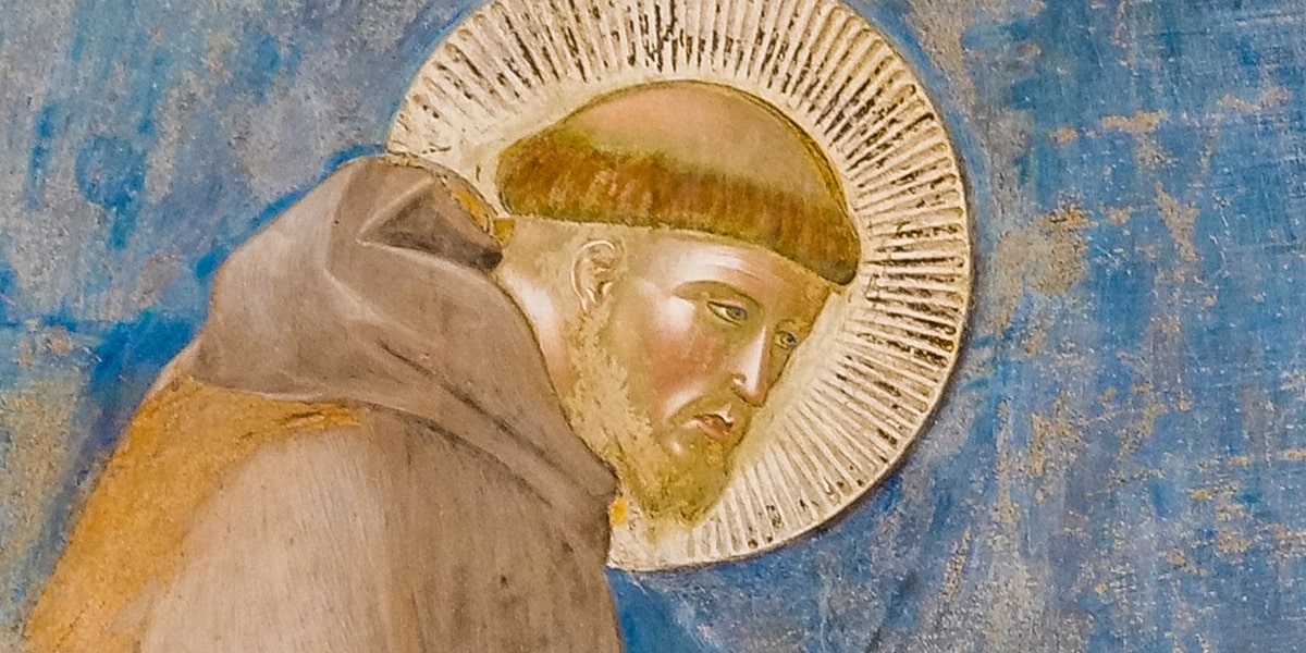 Fresco of St. Francis of Assisi
