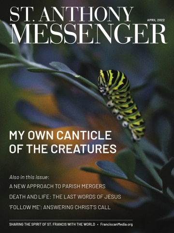 April issue of St. Anthony Messenger