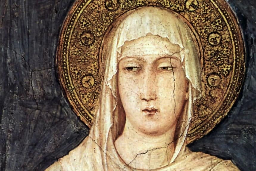 Artwork of Clare of Assisi