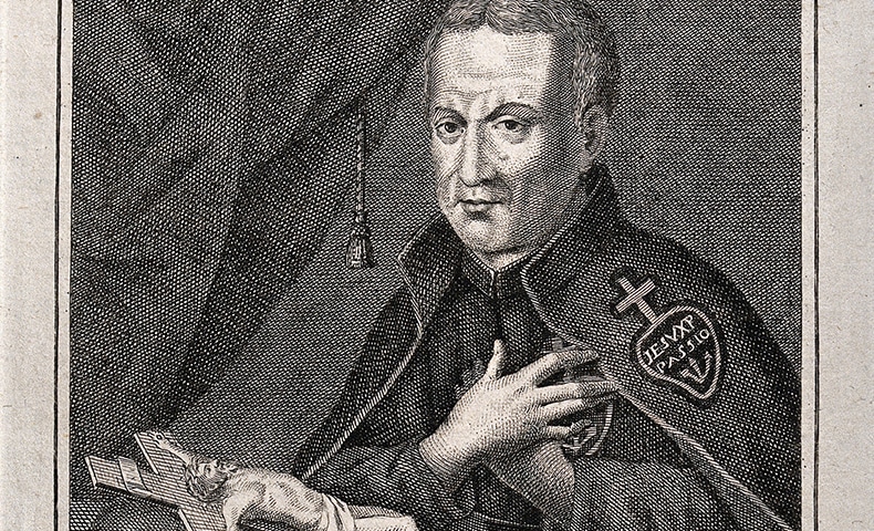 Engraving of Saint Paul of the Cross