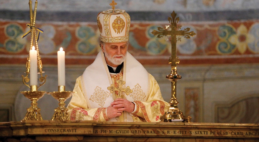 Orthodox priest in Ukraine