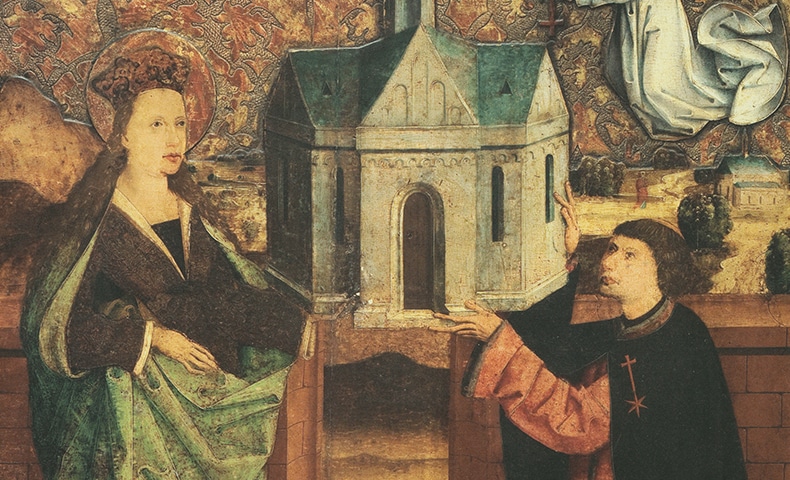 Painting of Saint Agnes of Bohemia