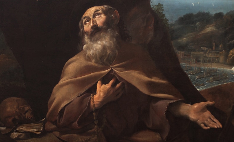 Painting of Saint Conrad of Piacenza