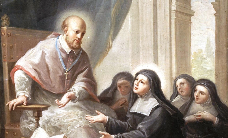 Painting of Saint Francis de Sales