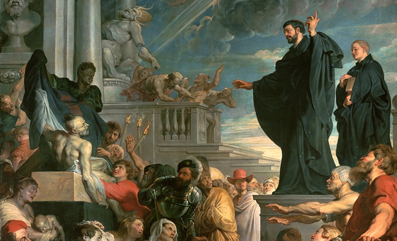 Painting of Saint Francis Xavier