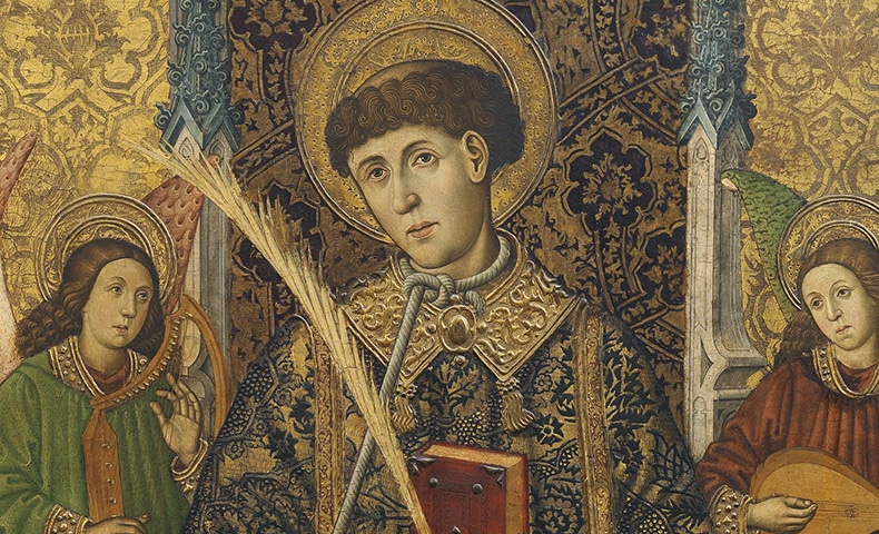 Painting of Saint Vincent of Zaragossa