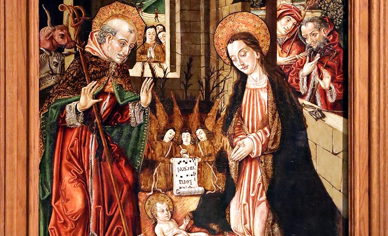 Painting of the Nativity of the Lord
