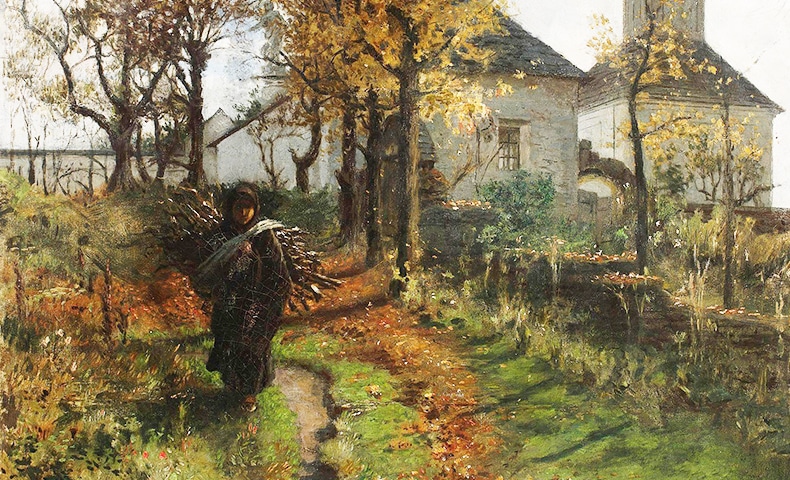 Painting of Saint Albert Chmielowski