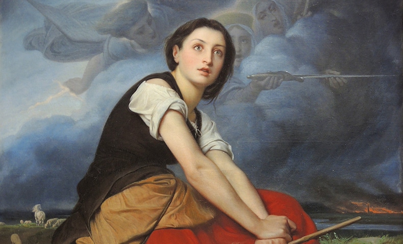 Painting of Saint Joan of Arc
