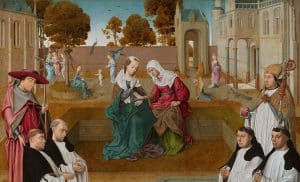 Painting of the Visitation of the Blessed Virgin Mary