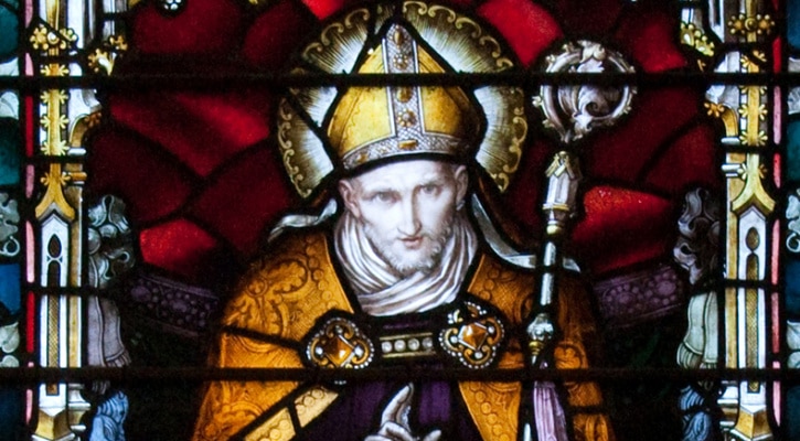 Stained Glass Window of Saint Alphonsus Liguori