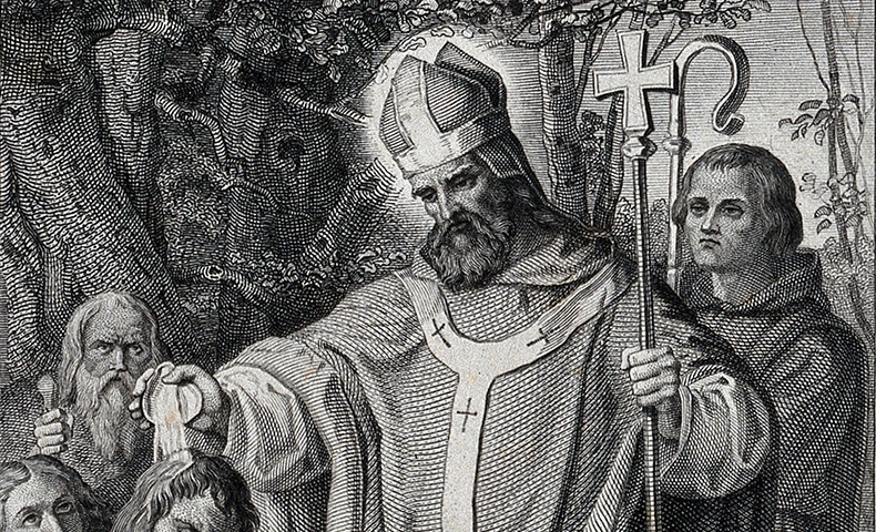 Saint Boniface engraving