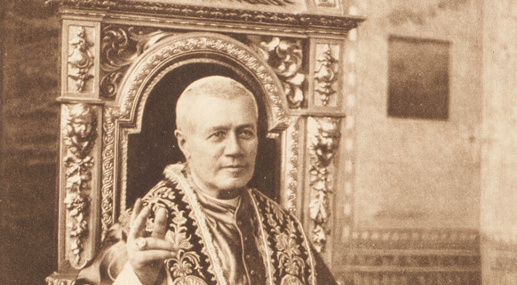 Photograph of Saint Pius X
