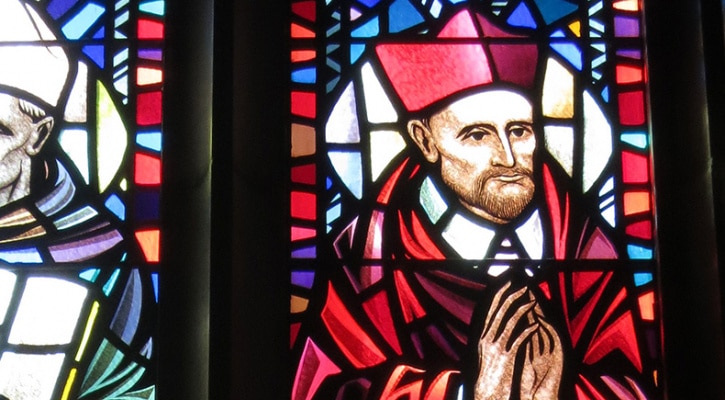 Stained Glass windows Saint Robert Bellarmine