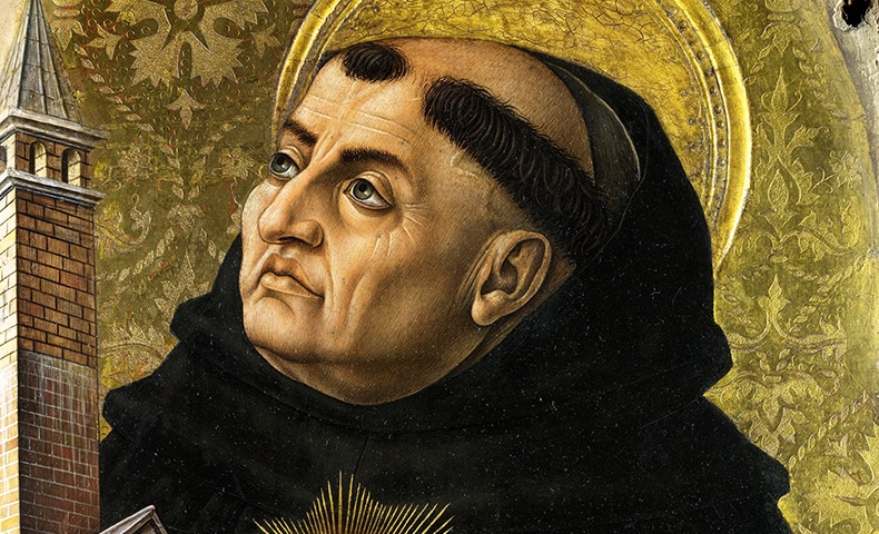 Saint Thomas Aquinas Painting
