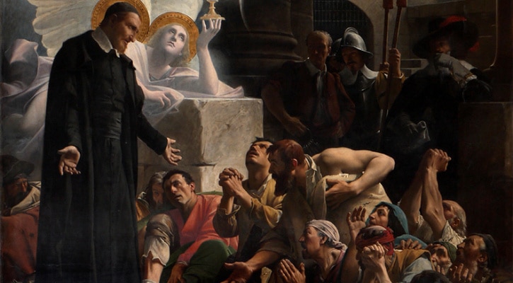 Painting of Saint Vincent de Paul