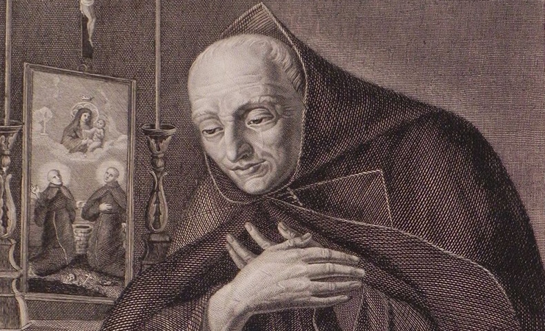 Sketch of Saint Giles Mary of Saint Joseph