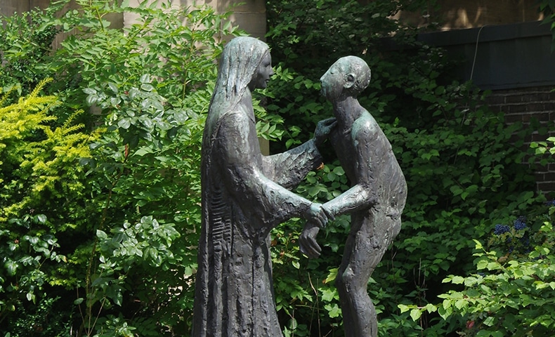 Statue of Blessed MAry Frances Schervier