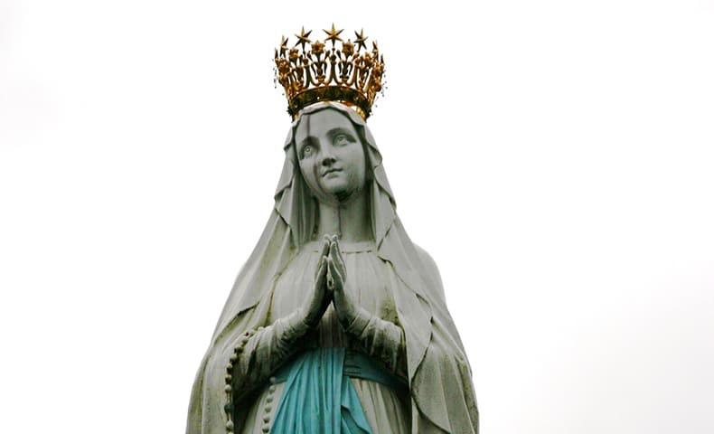 Statue of Our Lady of Lourdes