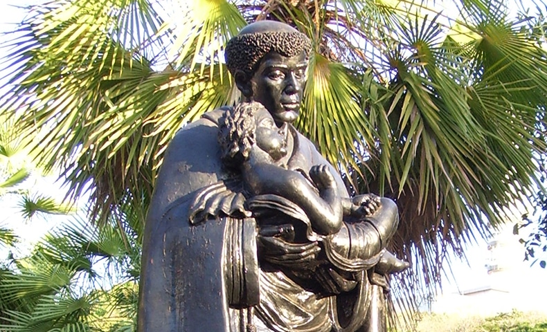 Statue of Saint Benedict the African