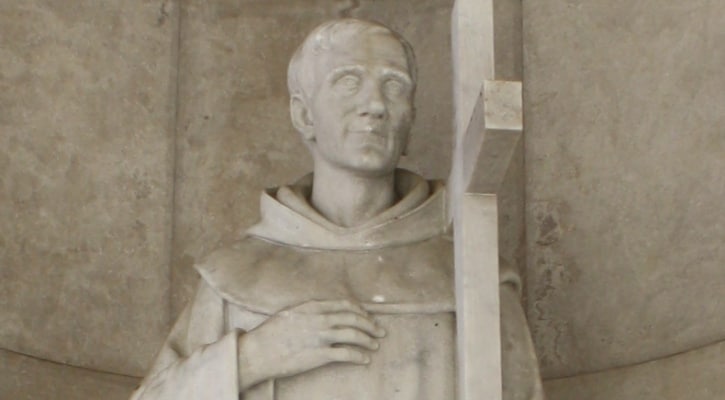 Statue of Saint Ludovico of Casoria