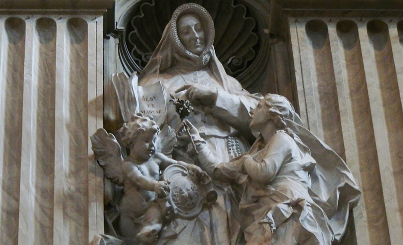 Statue of Saint Madeleine Sophie Barat