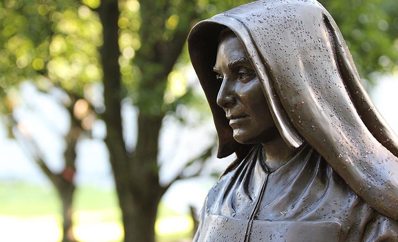 Statue of Saint Theodora Guérin