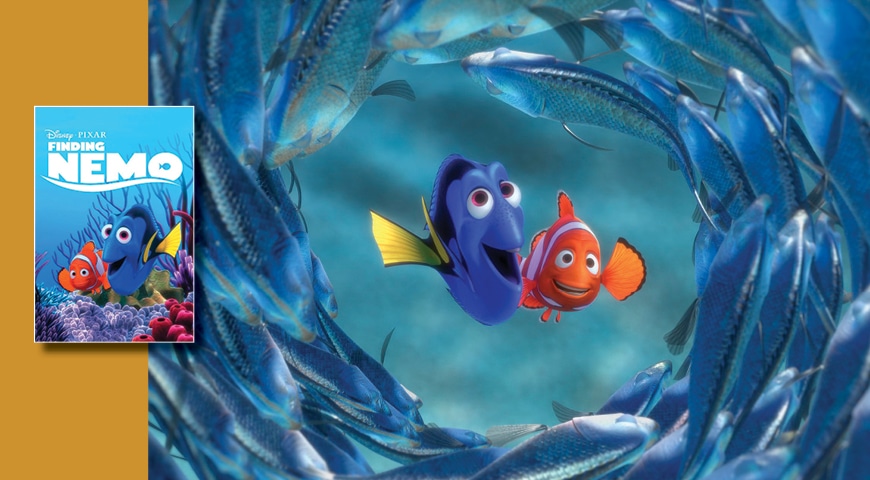 A scene from Disney Pixar's Finding Nemo