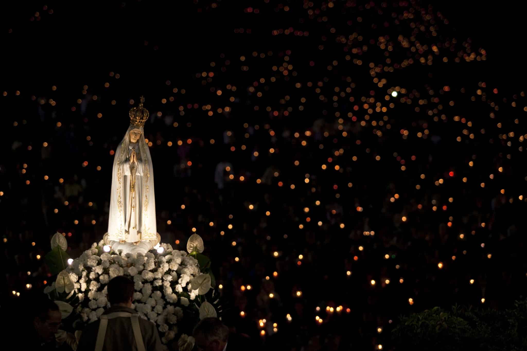 Fatima statue in Portugal