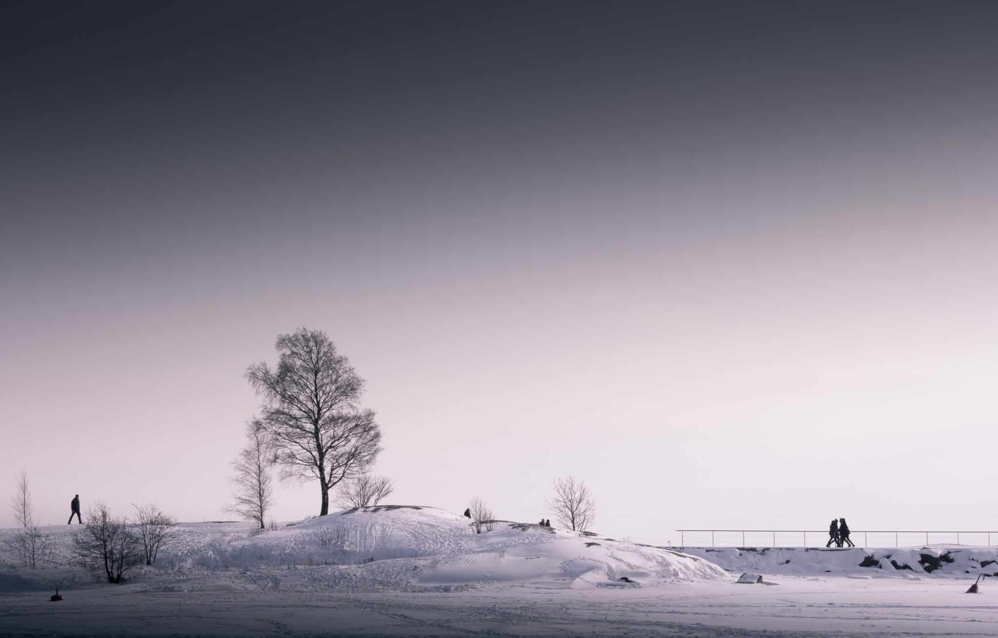 people walking in the snow | Photo by Joakim Honkasalo on Unsplash