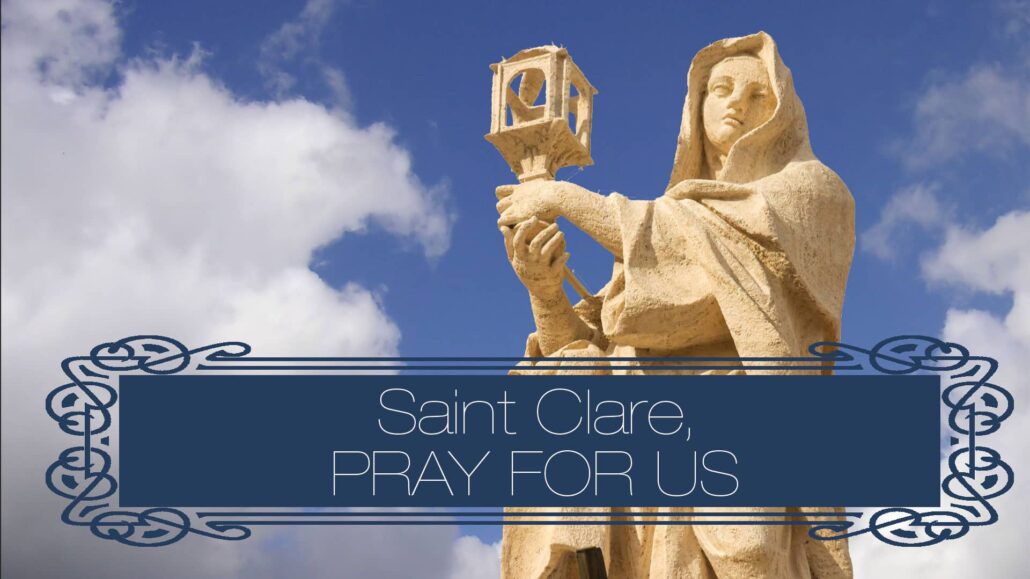 St. Clare of Assisi