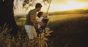 Father and son